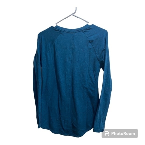 Calia by Carrie Underwood Blue Womens Long Sleeved Top Size Medium - Picture 5 of 5